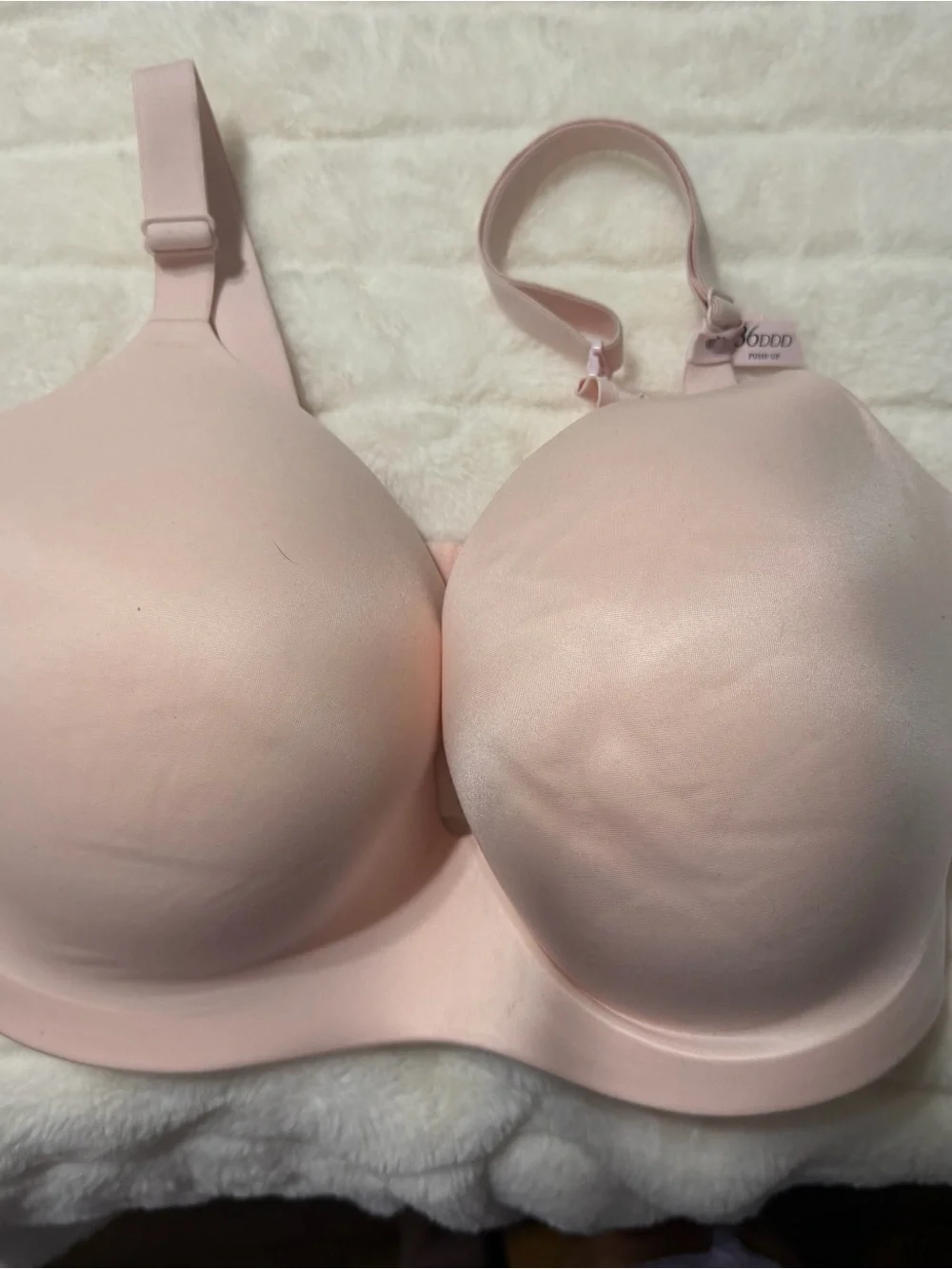 Victoria's Secret Light Pink Wireless push up bra